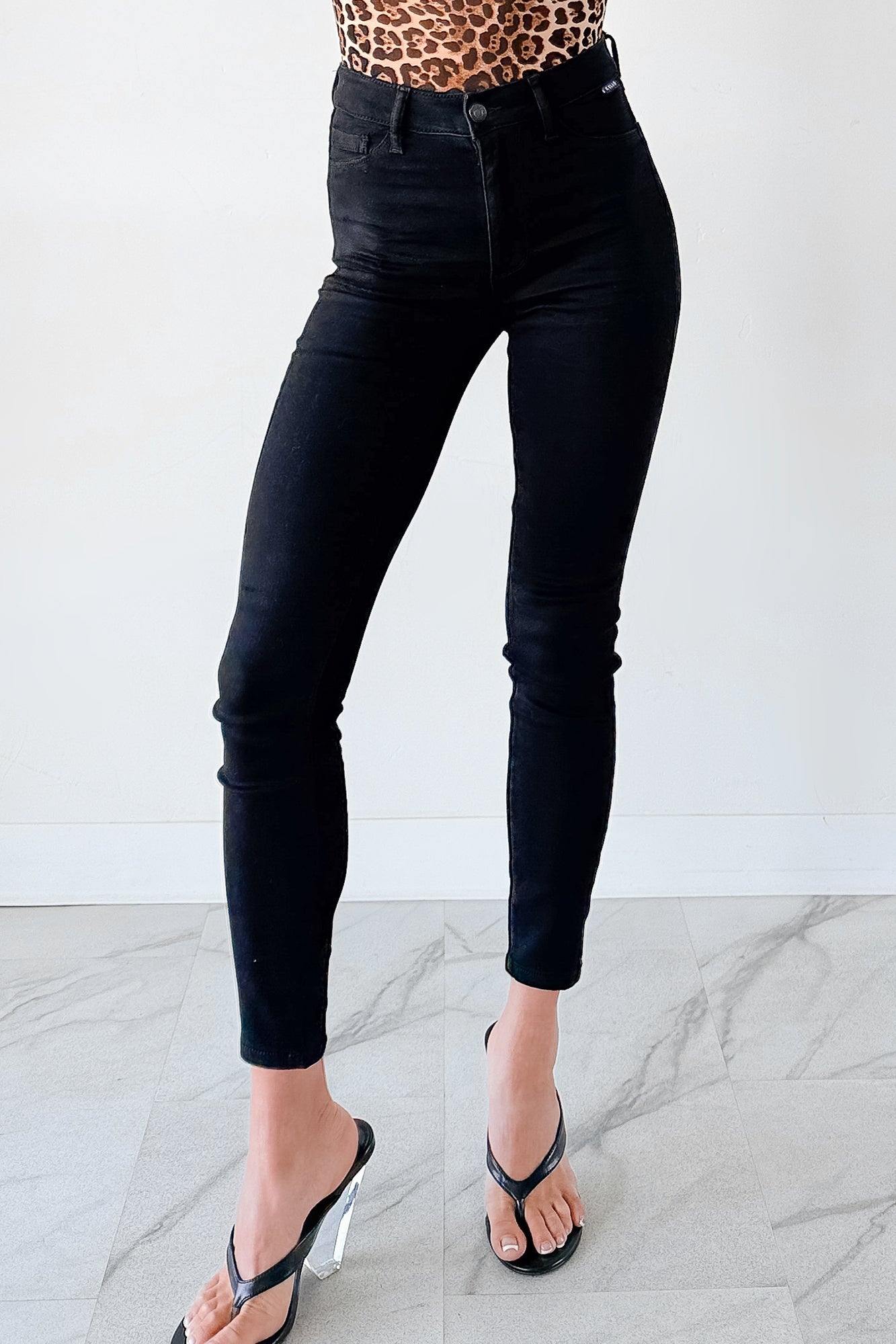 Rogue High Rise Super Skinny Cello Jeans (Black)